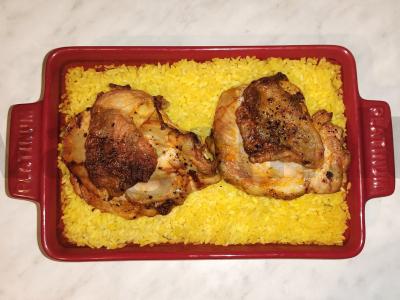 Vištiena su ryžiais „Krasnodaro stebuklas“ pagrindine nuotrauka