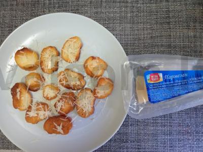 Skrebučiai su česnaku ir sūriu Žingsnis 5