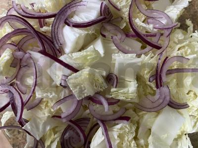 Salotas „Tuno šviežumas“ Žingsnis 2