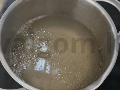 Aštrus kharcho sriuba su jautienos kaulu Žingsnis 3