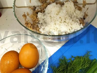 Konservuotų skumbrijų salotas Žingsnis 2