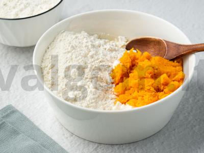 Patingėlių virtinukai su moliūgu Žingsnis 3