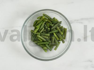 Keptas menkės filė po daržovių „šaliku“ Žingsnis 6