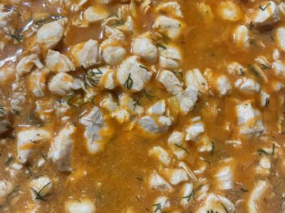 Vištienos filė guliašas pagrindine nuotrauka