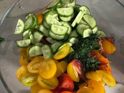 Jūros salotos Žingsnis 2