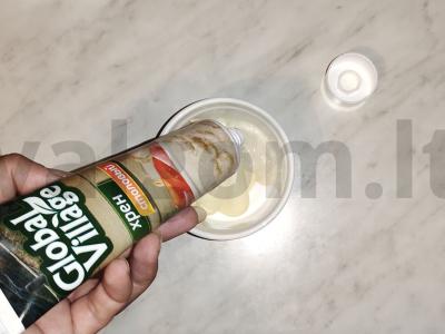 Užkandžių sumuštiniai „Gausa“ su silke Žingsnis 2