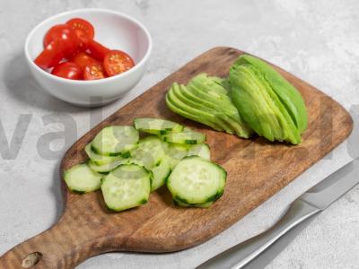 Kvinoja dubuo su avokadu ir marinuotais svogūnais Žingsnis 4