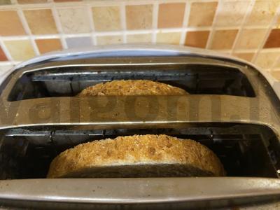 Tostai su varške ir pomidoru Žingsnis 2