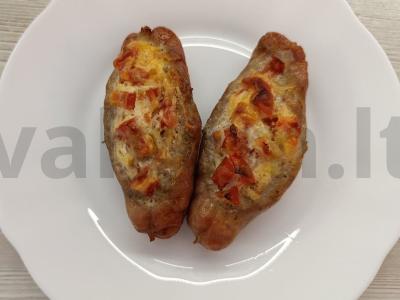 Kumpiai su sūriu ir pomidoru orkaitėje pagrindine nuotrauka