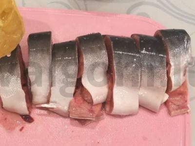 Kepta lašiša su bulvėmis ir grietine Žingsnis 2