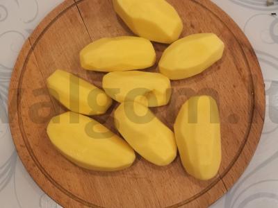 Kepta lašiša su bulvėmis ir grietine Žingsnis 8