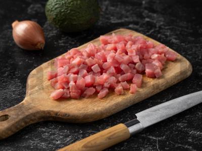 Tuno tartaras su avokadu Žingsnis 1