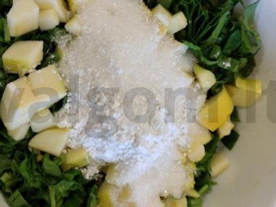 Grietinės pyragas su rūgštynių įdaru Žingsnis 6