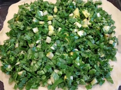 Grietinės pyragas su rūgštynių įdaru Žingsnis 7