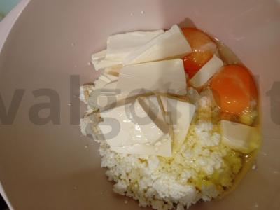 Varškės vafliai su margarinu Žingsnis 3