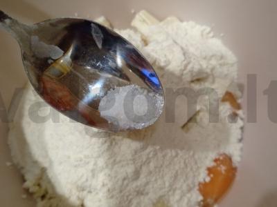 Varškės vafliai su margarinu Žingsnis 6