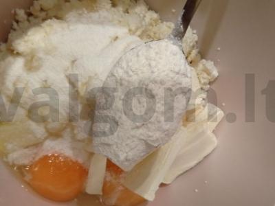 Varškės vafliai su margarinu Žingsnis 7