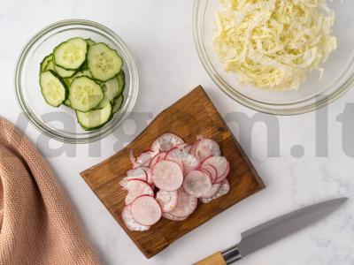 Poke dubuo su tunu ir avokadu Žingsnis 7