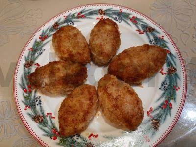 Vištienos zrazai su grybais Žingsnis 9