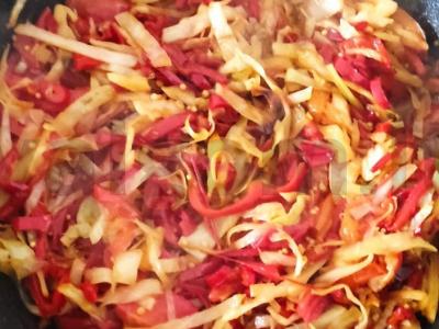 Troškinta kopūstai su garnyru Žingsnis 3