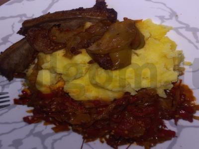 Troškinta kopūstai su garnyru pagrindine nuotrauka