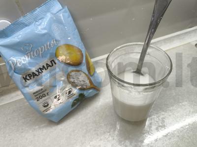 Šaldytų slyvų kisielius Žingsnis 3