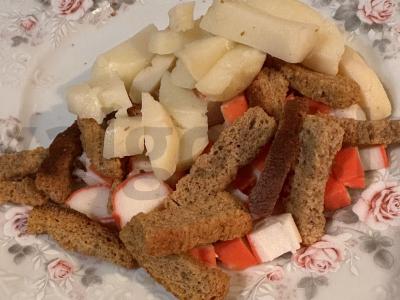 Šventinis salotas su alyvuogėmis Žingsnis 2