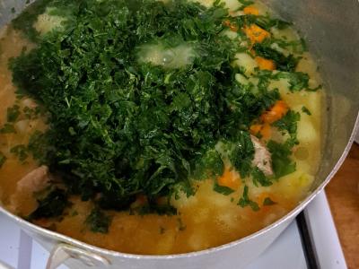 Kaimiškos bulvytės su kvapnia petražole Žingsnis 11