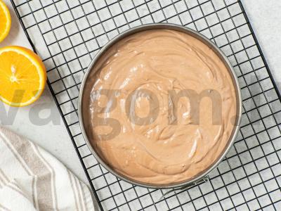 Sūrio pyragas „Šokoladinė“ Žingsnis 6