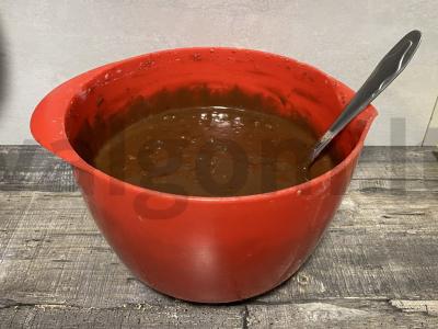 Šokoladiniai keksiukai su pienu Žingsnis 2