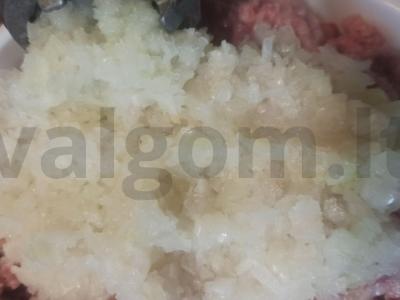 Vynuogių lapų dolma Žingsnis 3