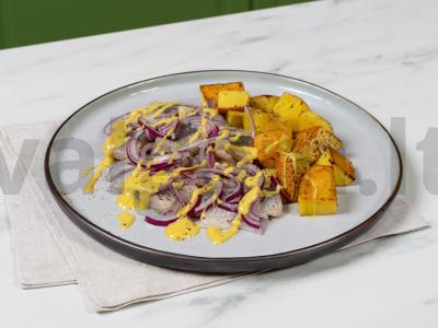 Silkė su garstyčiomis pagrindine nuotrauka