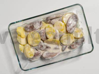 Bulvių apkepas su liežuviu Žingsnis 7