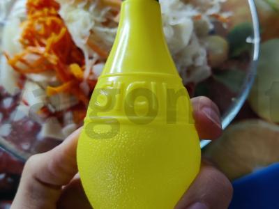 Salotos su krabų mėsa ir unagi padažu Žingsnis 7