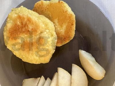 Varškė su kriaušėmis ir vanilinu Žingsnis 4