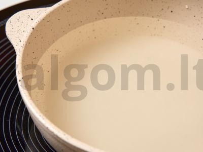 Sirupas torto drėkinimui Žingsnis 1