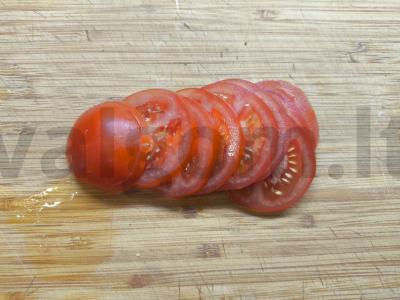 Tostai su humusu ir pomidorais Žingsnis 2