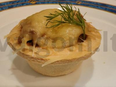 Užkandis „Grybų tartaletė“ Žingsnis 13