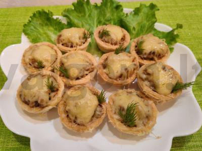 Užkandis „Grybų tartaletė“ pagrindine nuotrauka