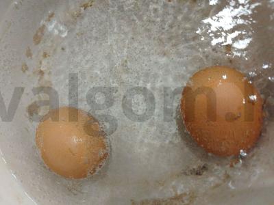 Jūros kopūstų salotos su morkomis ir kiaušiniu Žingsnis 1