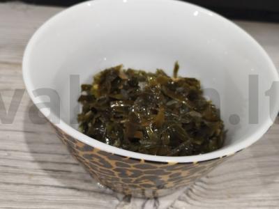 Jūros kopūstų salotos su morkomis ir kiaušiniu Žingsnis 2