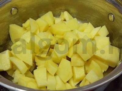 Cukinijų tyrė sriuba per 50 minučių Žingsnis 1