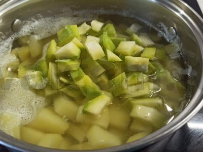 Cukinijų tyrė sriuba per 50 minučių Žingsnis 2