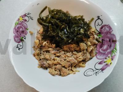 Salotos su jūros kopūstais ir skumbrija Žingsnis 2