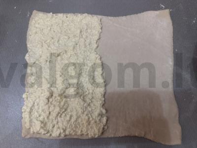 Sluoksniuotos bandelės su varške Žingsnis 3