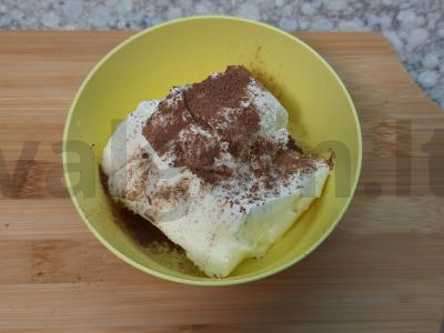 Ledai su medumi, kakava ir šokoladu Žingsnis 1