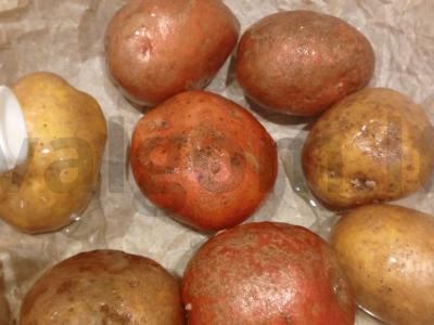 Bulvytė, įdaryta bekonu Žingsnis 2