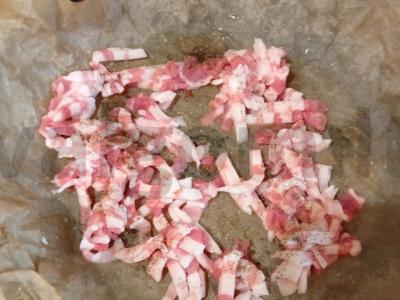 Bulvytė, įdaryta bekonu Žingsnis 5