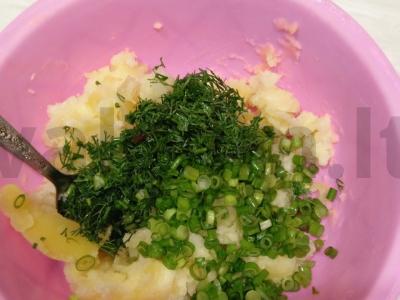 Bulvytė, įdaryta bekonu Žingsnis 9