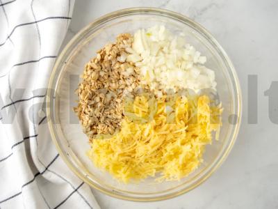 Avižinių dribsnių kotletai Žingsnis 4